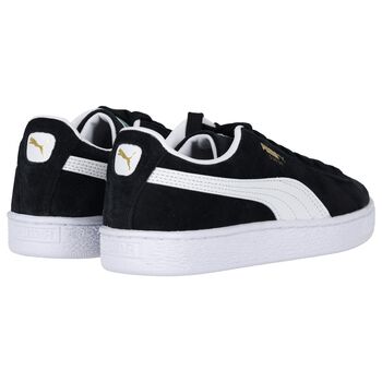 Black Suede Classic Trainers
