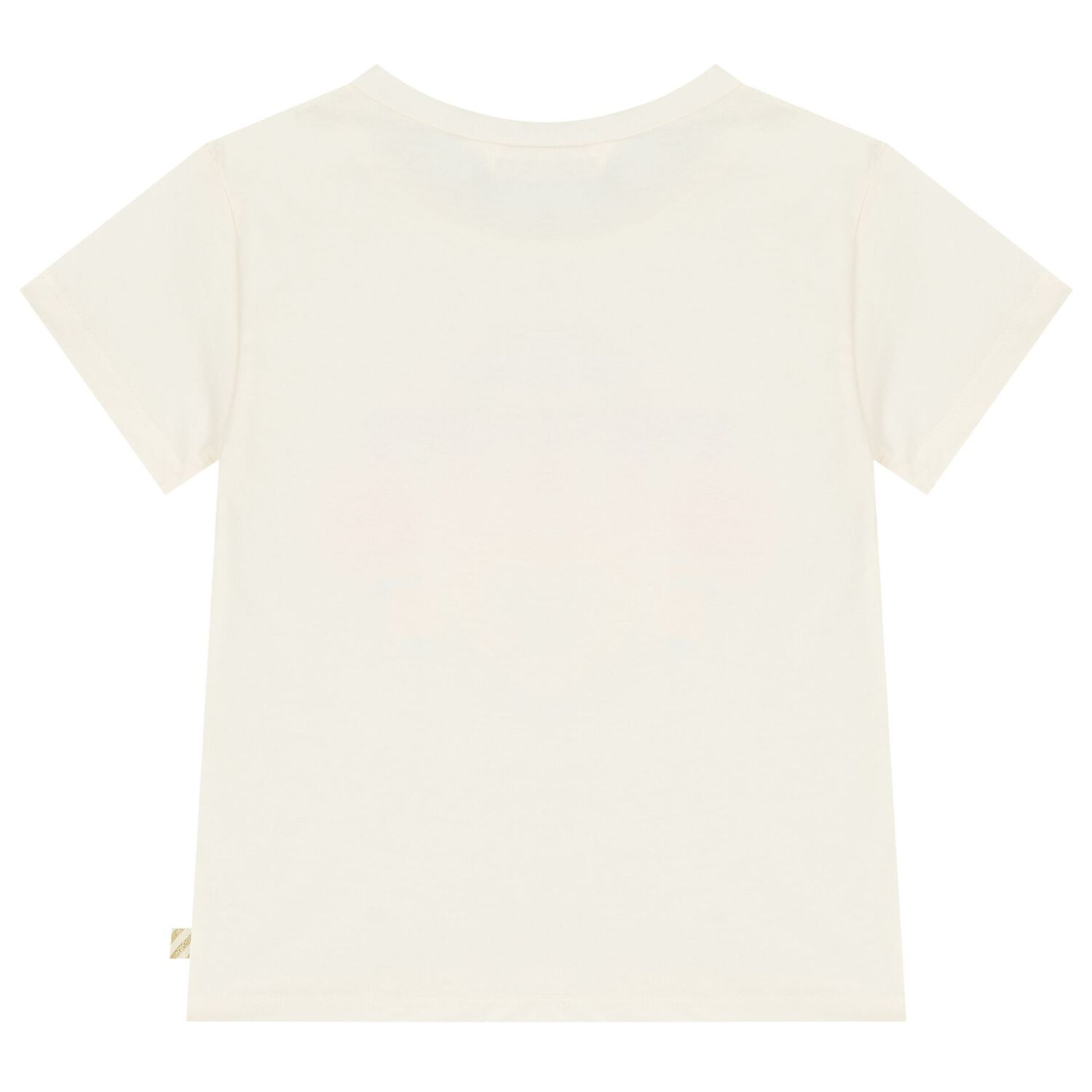 Girls Ivory Embellished T-Shirt, 1, hi-res