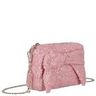 Girls Pink Sequin Bow Handbag ( 18cm ) , 1, hi-res