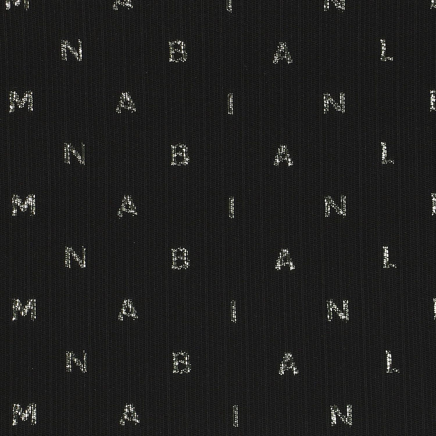 Girls Black & Gold Logo Skirt, 1, hi-res