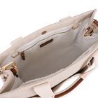 Beige Canvas Logo Changing Bag, 1, hi-res