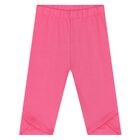 Baby Girls White & Pink Apple Leggings Set, 1, hi-res