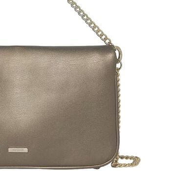 Girls Gold & Beige Studded Bag