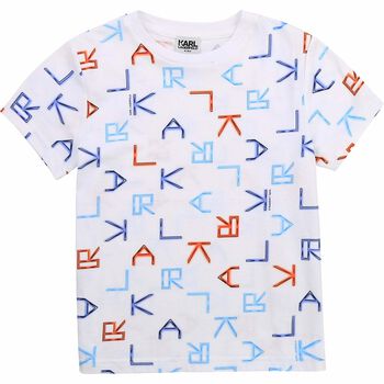 Boys White Logo T-Shirt