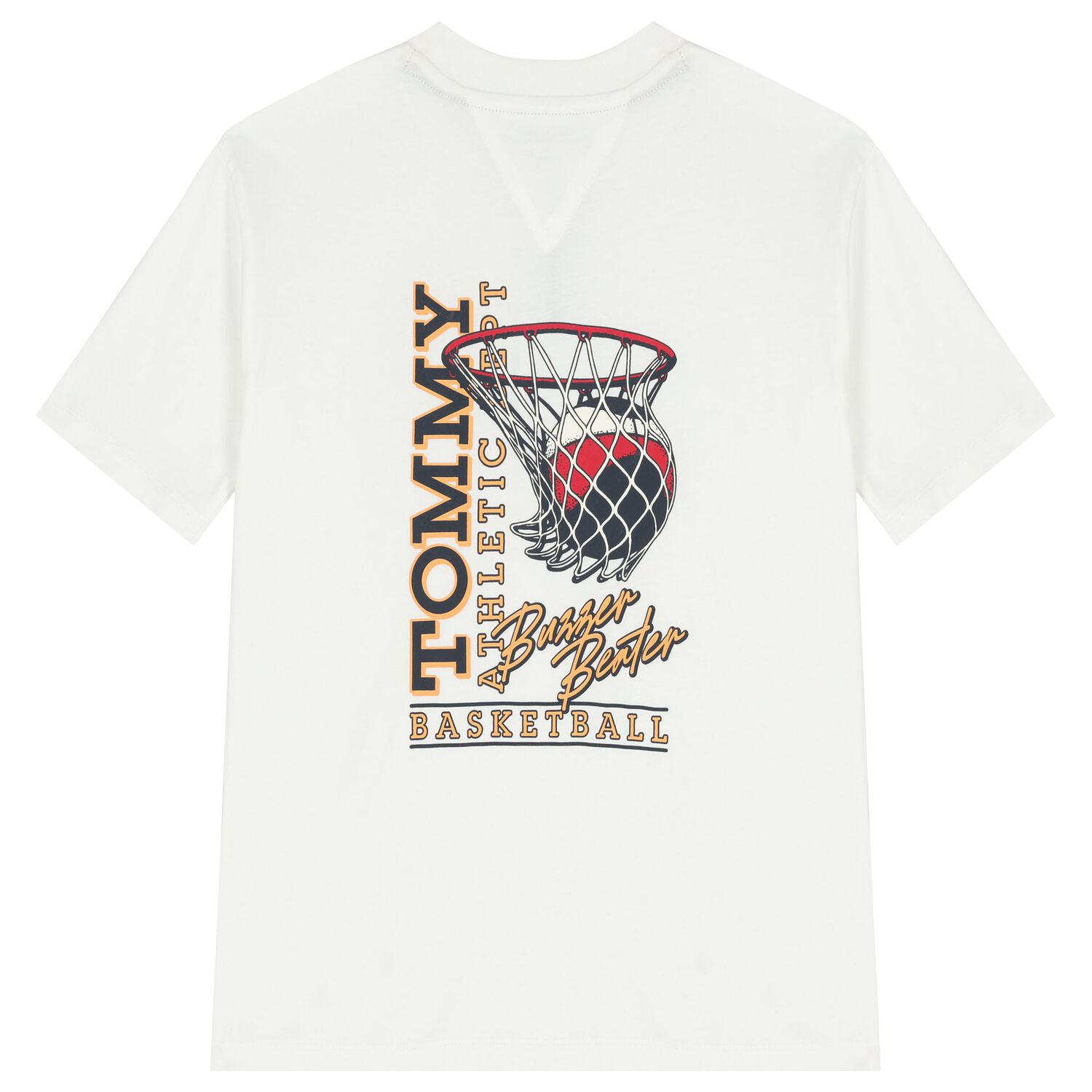 Boys White Logo T-Shirt, 1, hi-res