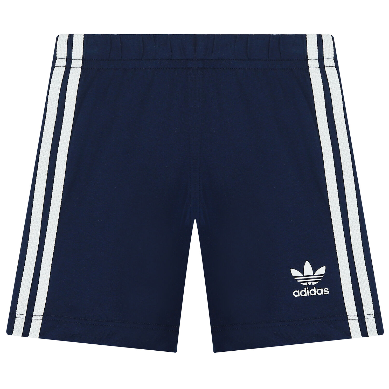 Navy Logo Shorts Set, 1, hi-res