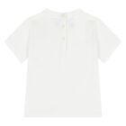 Baby Boys White Polo Bear T-Shirt, 1, hi-res