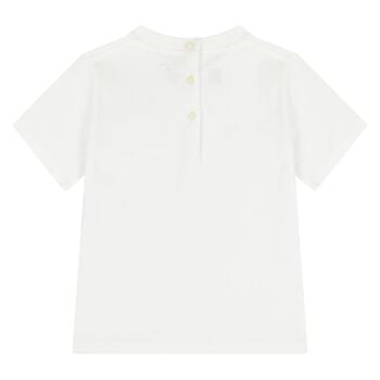 Baby Boys White Polo Bear T-Shirt