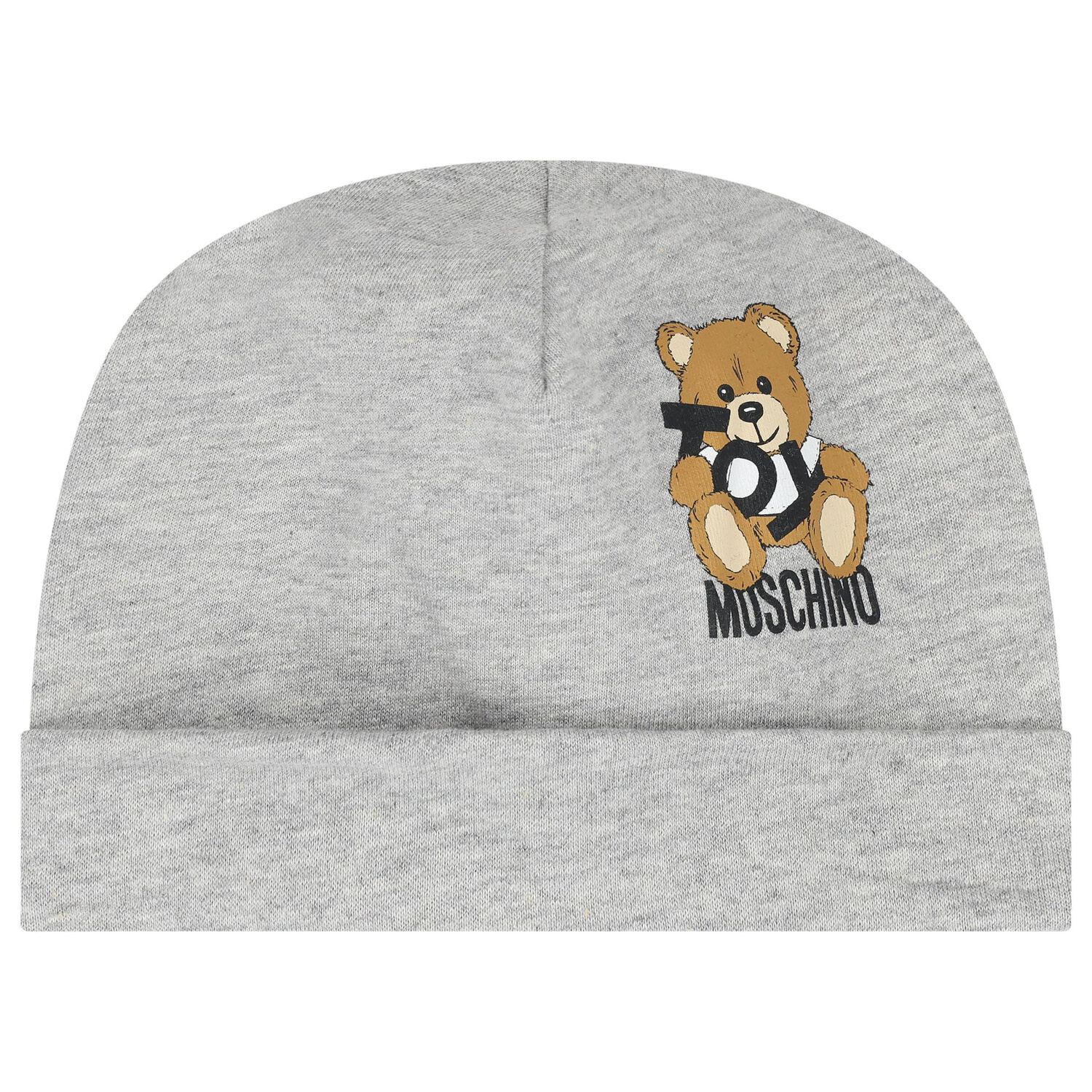 Grey Teddy Bear Logo Babygrow Gift Set, 5, hi-res