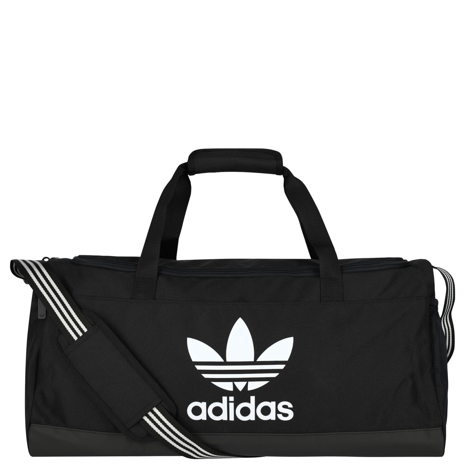 Black Logo Duffle Bag, 1, hi-res