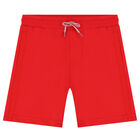 Boys Ivory & Red Crocodile Shorts Set, 3, hi-res