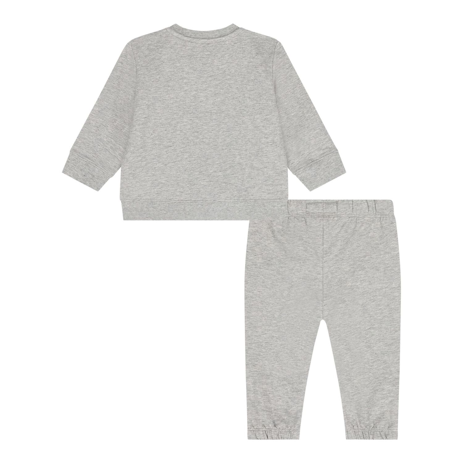 Baby Boys Grey Logo Tracksuit, 1, hi-res