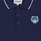 Boys Navy Logo Polo Shirt, 3, hi-res
