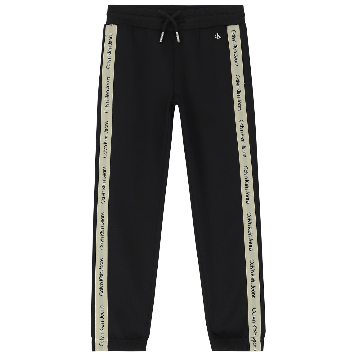 Boys Black Logo Tracksuit, 1, hi-res