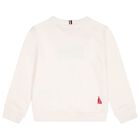 Boys Ivory Logo Sweatshirt, 2, hi-res