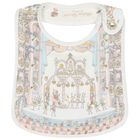 White & Blue Nutcracker Baby Bib, 1, hi-res