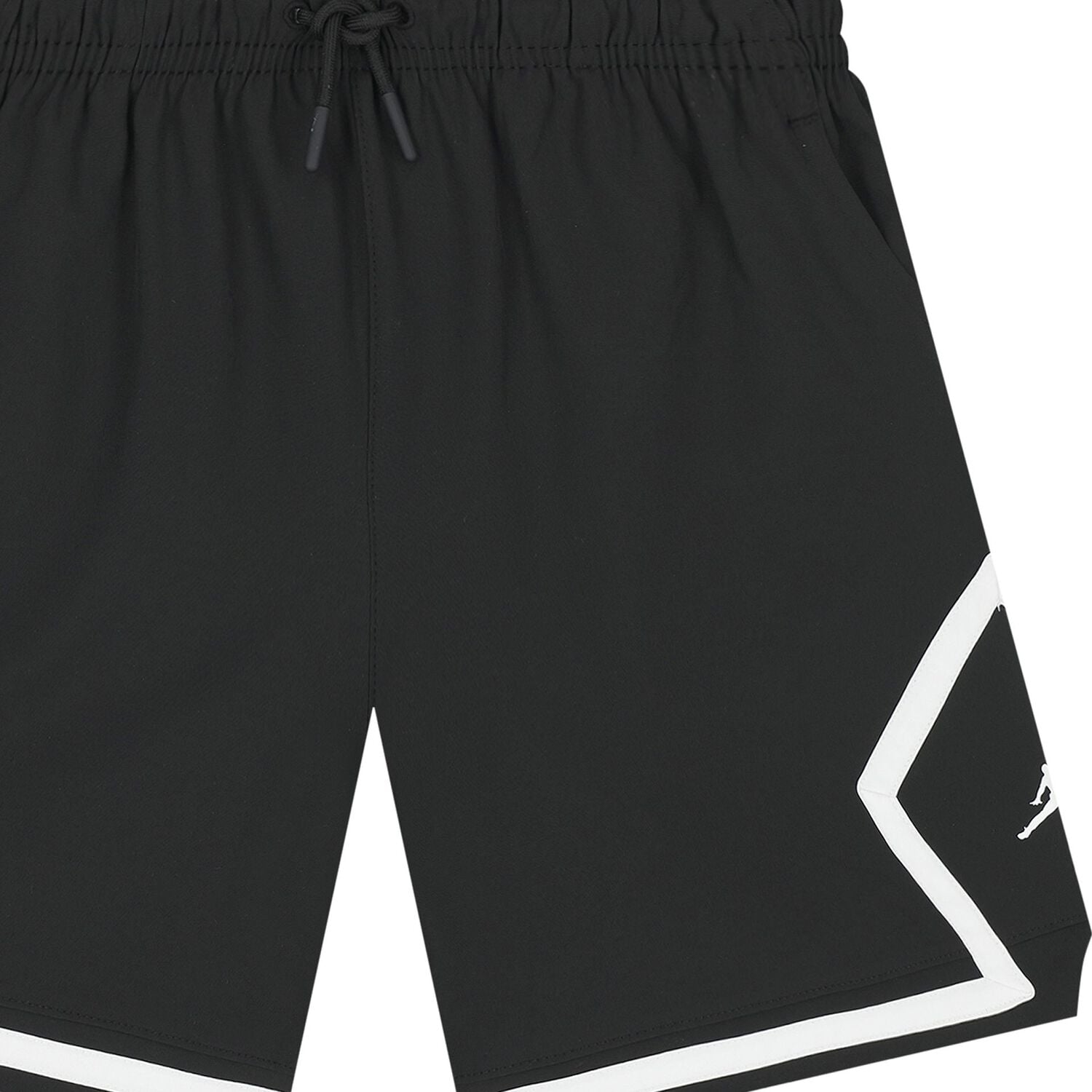 Boys Black Jordan Logo Shorts, 1, hi-res