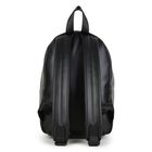 Mini Me Girls Black Choupette Leather Backpack ( 33cm ), 1, hi-res