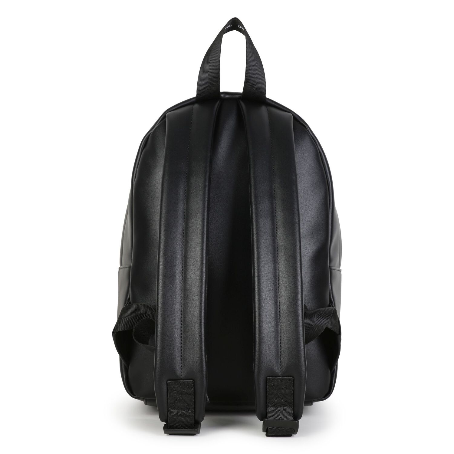 Mini Me Girls Black Choupette Leather Backpack ( 33cm ), 1, hi-res