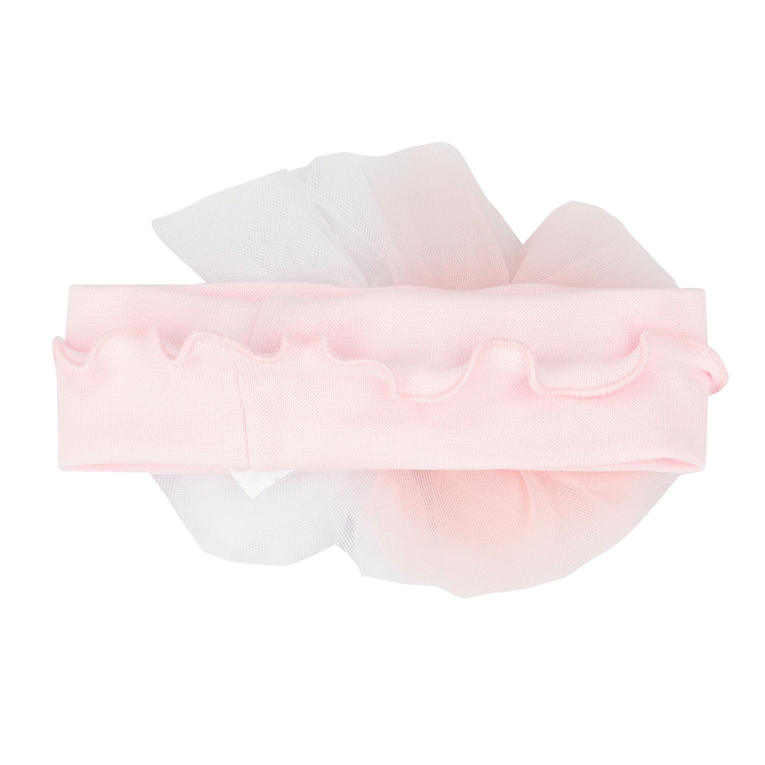 Baby Girls Pink & White Flower Headband, 1, hi-res
