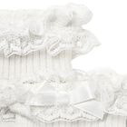 Baby Girls Ivory Lace Socks, 1, hi-res