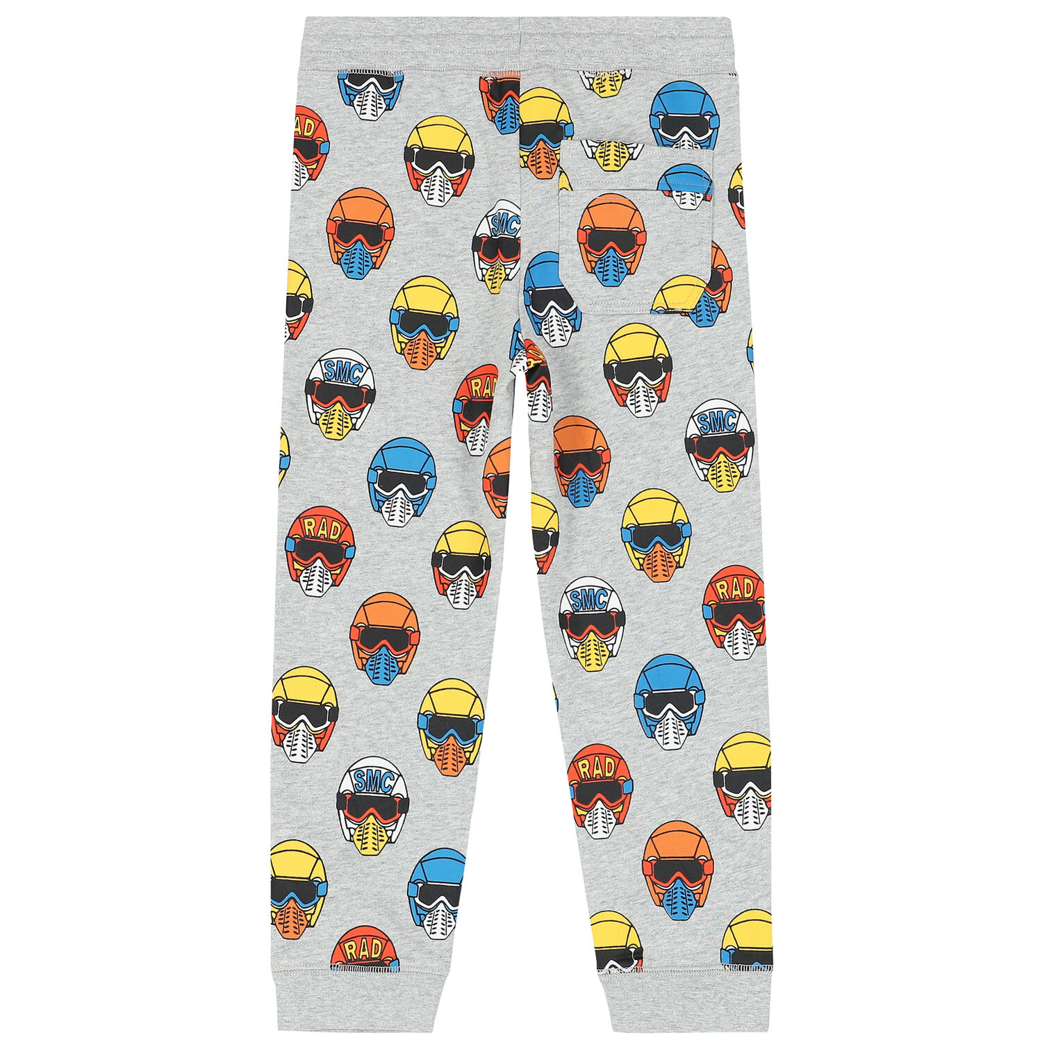 Boys Grey Helmet Joggers, 1, hi-res