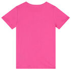 Girls Pink Logo T-Shirt, 6, hi-res