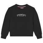 Girls Black Logo Leggings Set, 1, hi-res