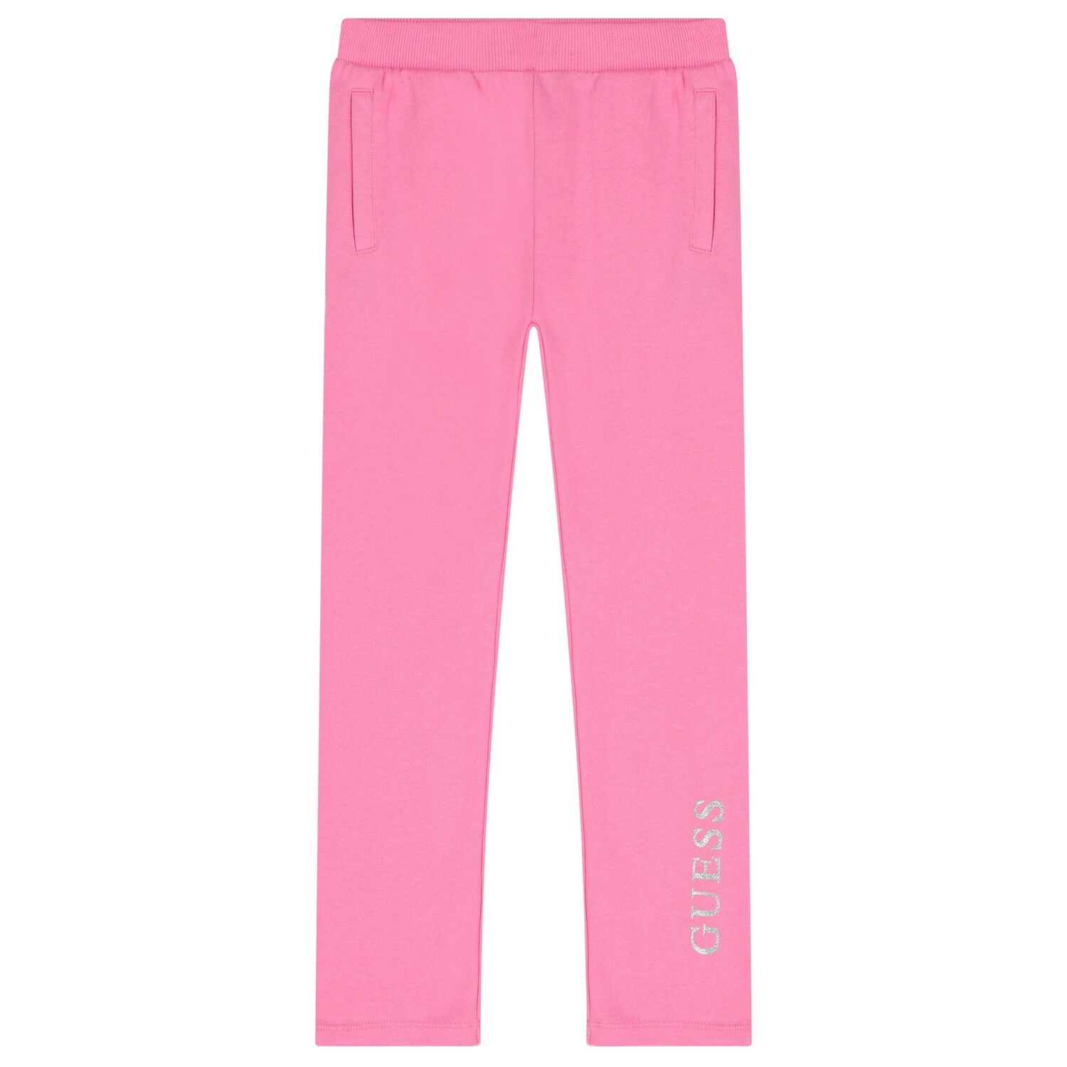 Girls Pink Logo Joggers, 1, hi-res image number null