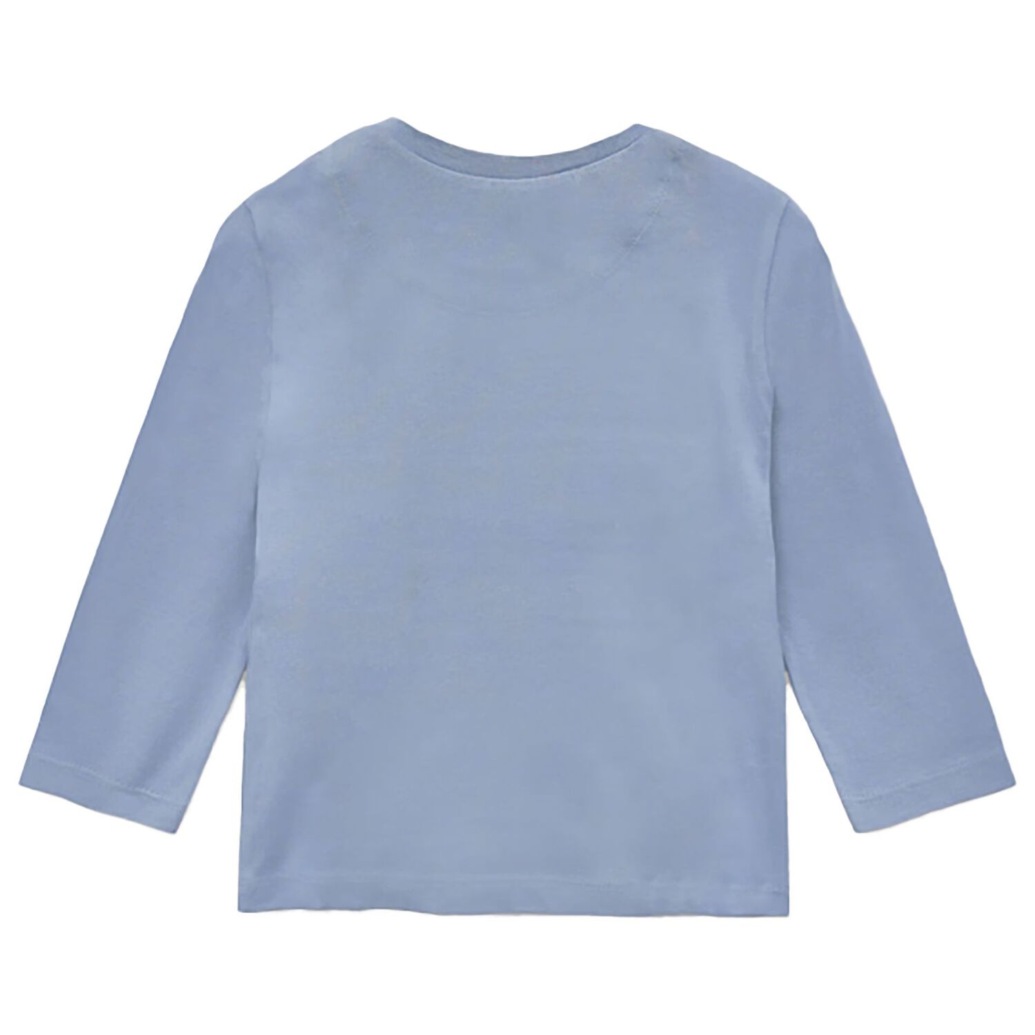 Younger Boys Blue Teddy Bear Long Sleeve Top, 1, hi-res