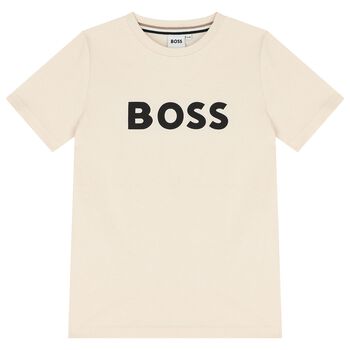 Boys Ivory Logo T-Shirt