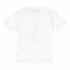 Baby Boys White Logo T-Shirt, 1, hi-res