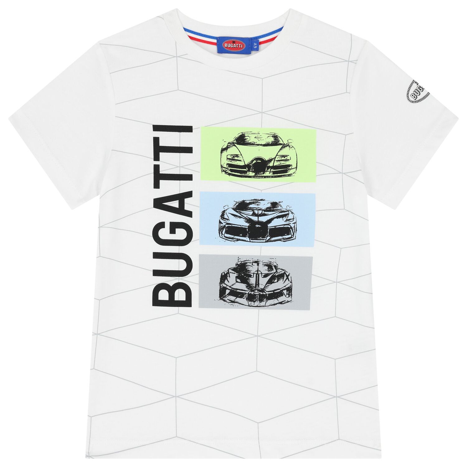 Boys White Logo T-Shirt, 1, hi-res image number null