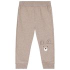 Baby Boys Yellow, Ivory & Beige Tracksuit (3 Piece), 1, hi-res