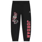 Boys Black Jordan Logo Joggers, 1, hi-res