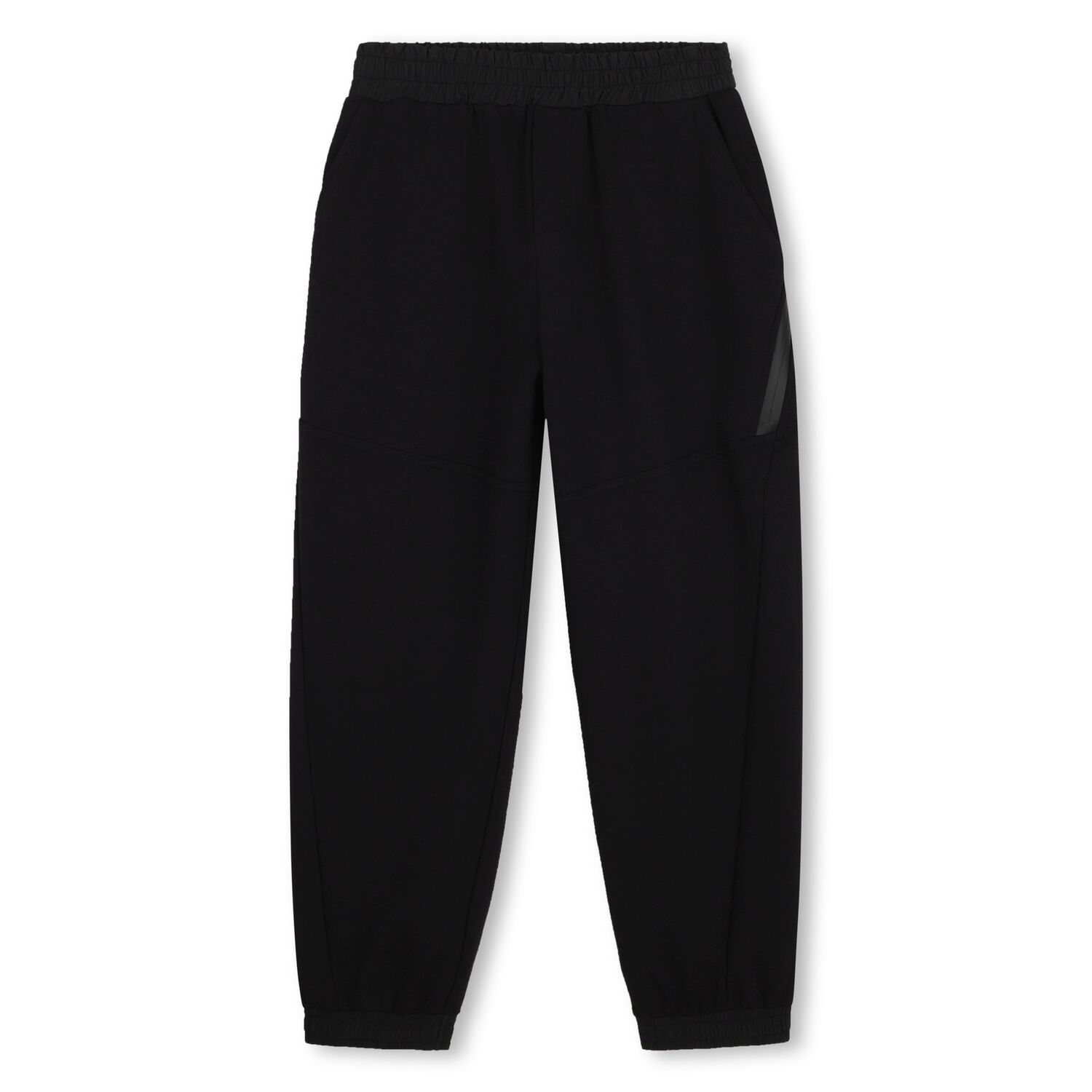 Boys Black Logo Joggers, 1, hi-res