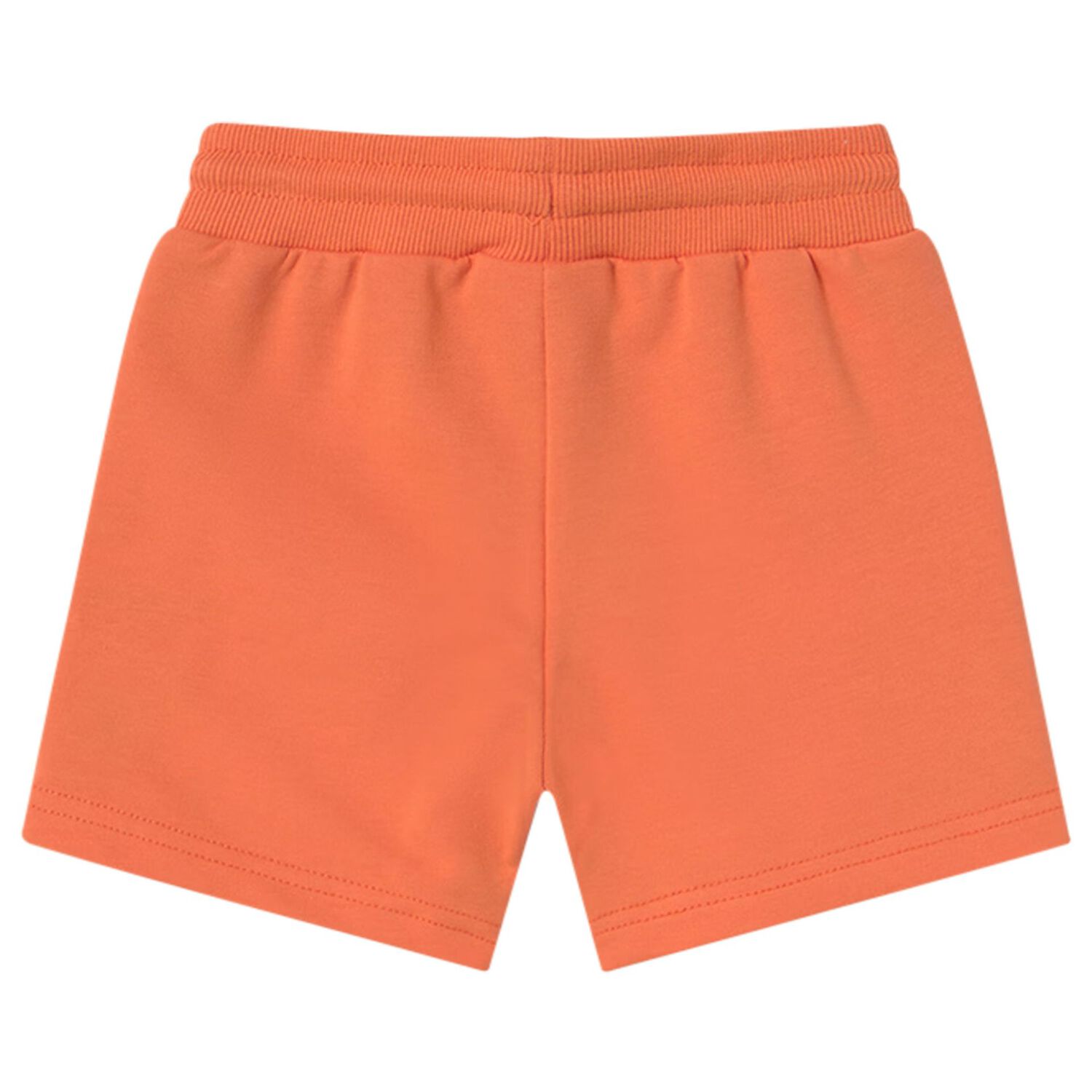 Younger Boys Orange Cotton Jersey Shorts, 6, hi-res image number null