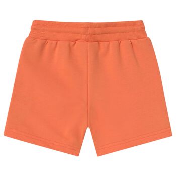Younger Boys Orange Cotton Jersey Shorts