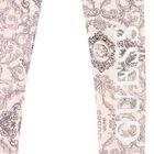 Girls Pink Logo Leggings, 2, hi-res