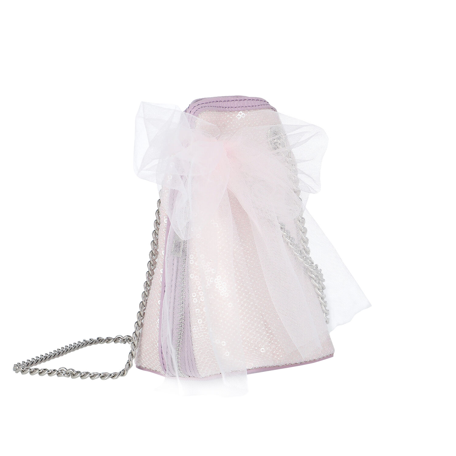 Girls Embellished Sequin Handbag, 1, hi-res