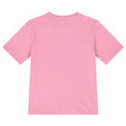 Girls Pink Logo T-Shirt, 2, hi-res