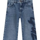 Boys Blue Denim Logo Jeans, 1, hi-res