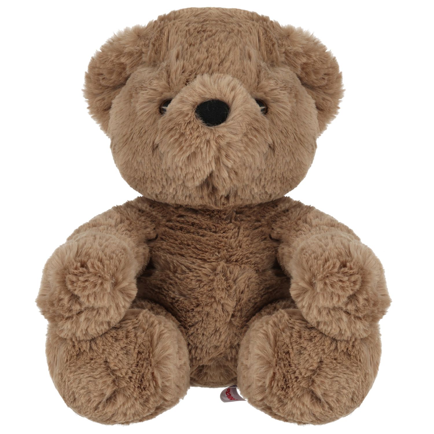 Brown Avery Bear Taupe Baby Soft Toy ( 32CM ), 1, hi-res