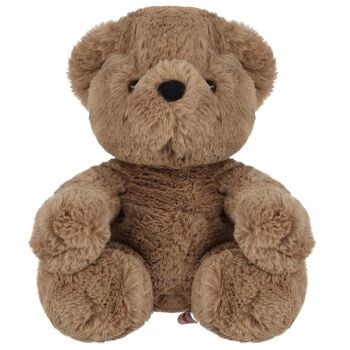 Brown Avery Bear Taupe Baby Soft Toy ( 32CM )