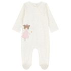 Baby Girls Ivory Fairy Babygrows ( 2- Pack ), 1, hi-res