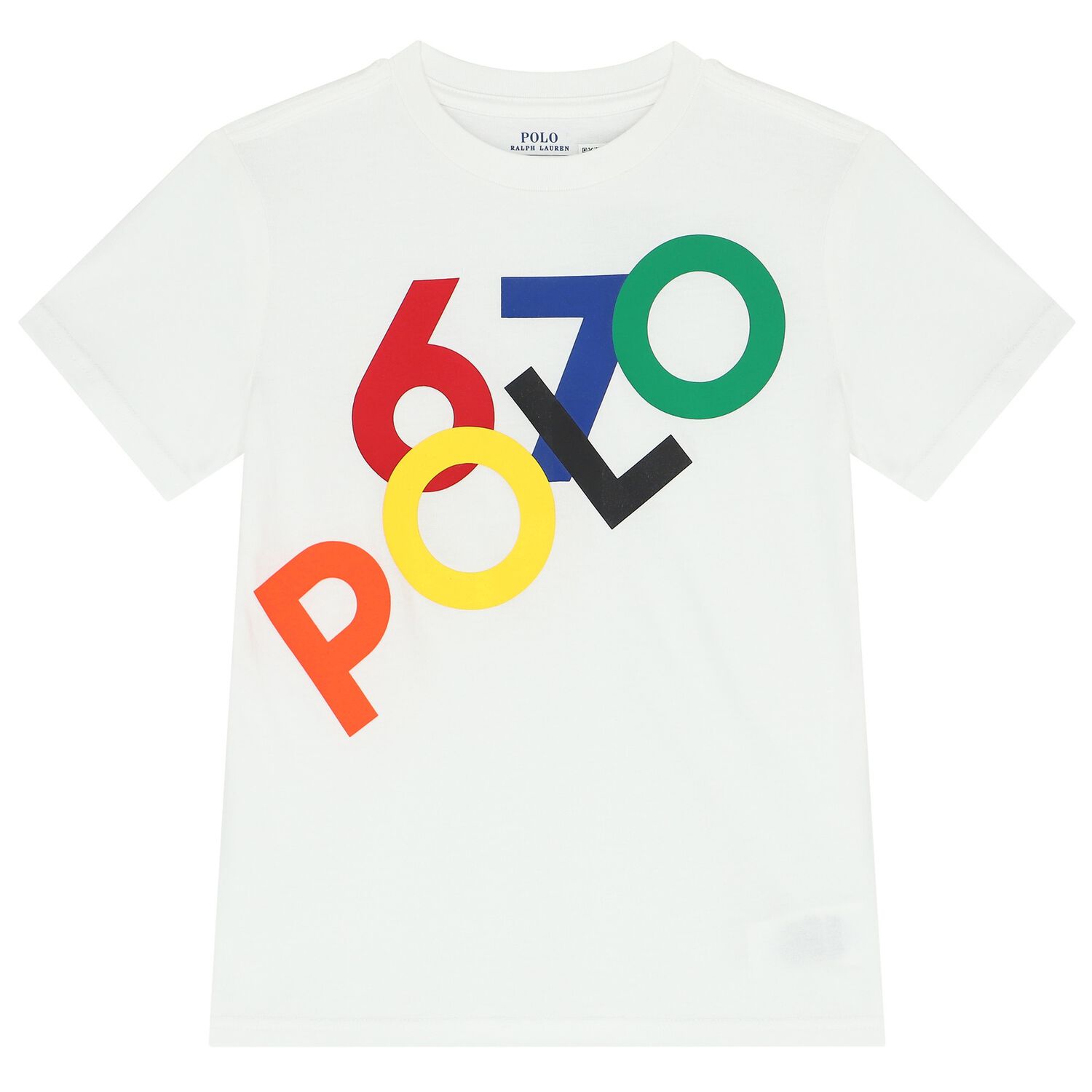 Boys White Logo T-Shirt, 1, hi-res image number null
