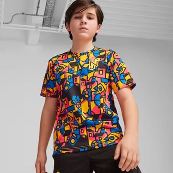 Boys Multi-Coloured Logo T-Shirt