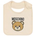 Beige Teddy Bear Logo Babygrow Gift Set, 2, hi-res