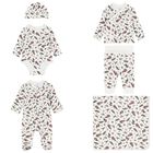 Ivory Polo Bear Babygrow Gift Set, 1, hi-res