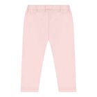 Baby Girls White & Pink Tracksuit Set ( 3 Piece ), 1, hi-res